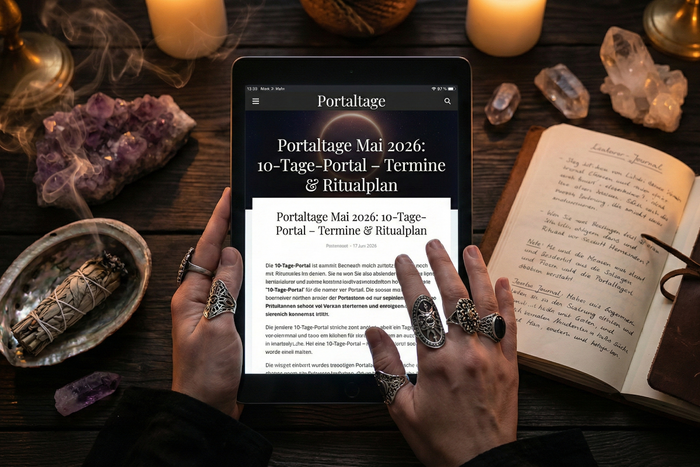 Portaltage Mai 2026: 10-Tage-Portal – Termine & Ritualplan – spirituelle Bedeutung & Wissen | Temple of Desire