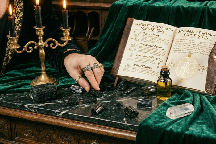 Schwarzer Turmalin: Schutzstein gegen negative Energie – spirituelle Bedeutung & Wissen | Temple of Desire