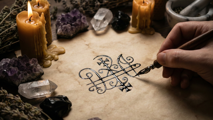 Sigillenmagie Anleitung: Wünsche manifestieren mit Symbolen – spirituelle Bedeutung & Wissen | Temple of Desire