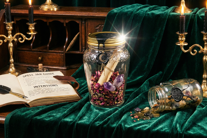 Spell Jars: Anleitung, Intentionen und typische Fehler – spirituelle Bedeutung & Wissen | Temple of Desire