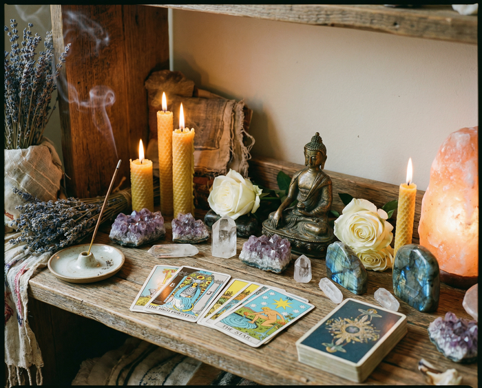 Altargestaltung: Deinen spirituellen Altar einrichten