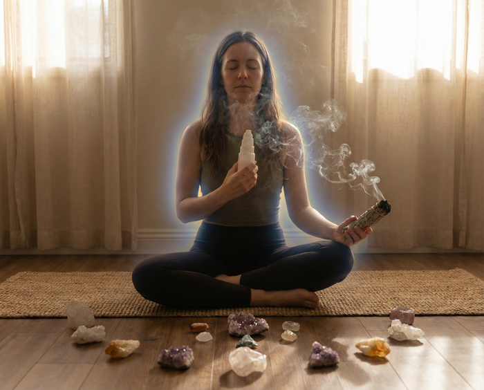 Aura reinigen: Techniken für energetische Hygiene