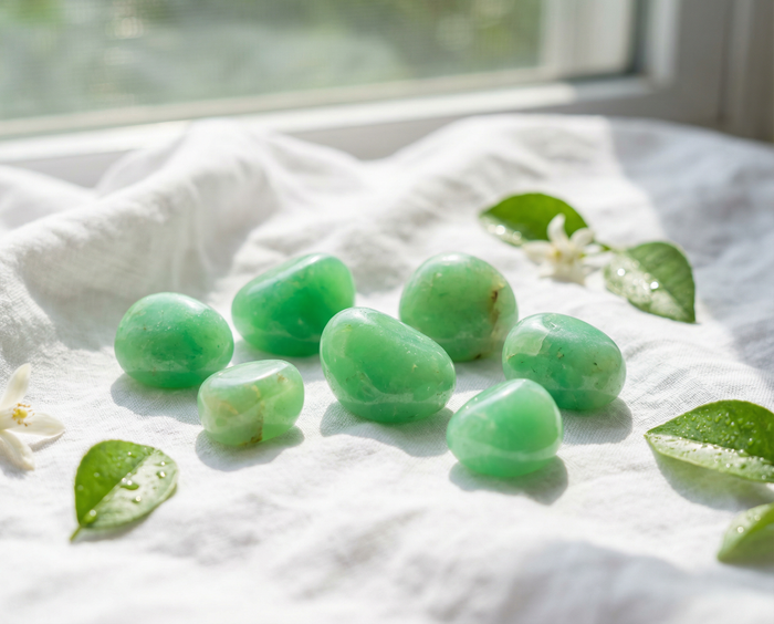 Chrysopras Wirkung: Hoffnung, Herzchakra & Neuanfang