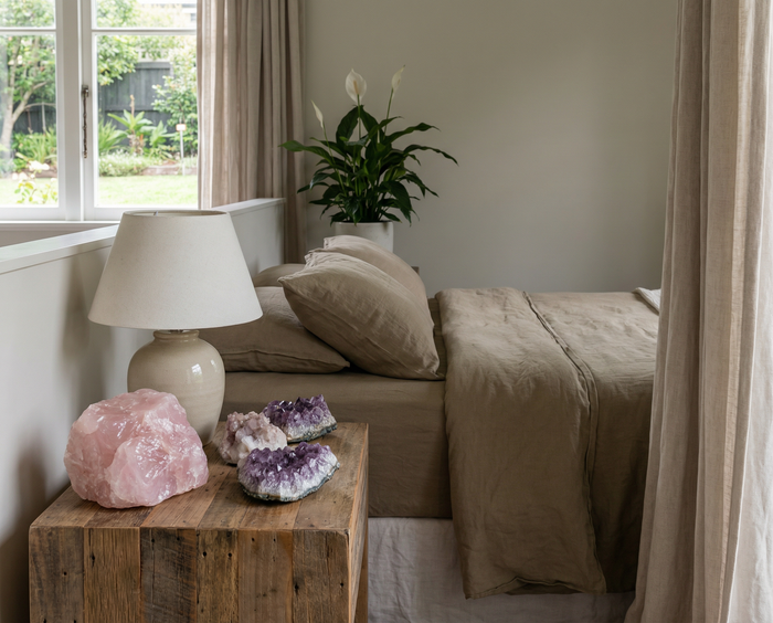 Feng Shui Schlafzimmer: Kristalle für bessere Energie