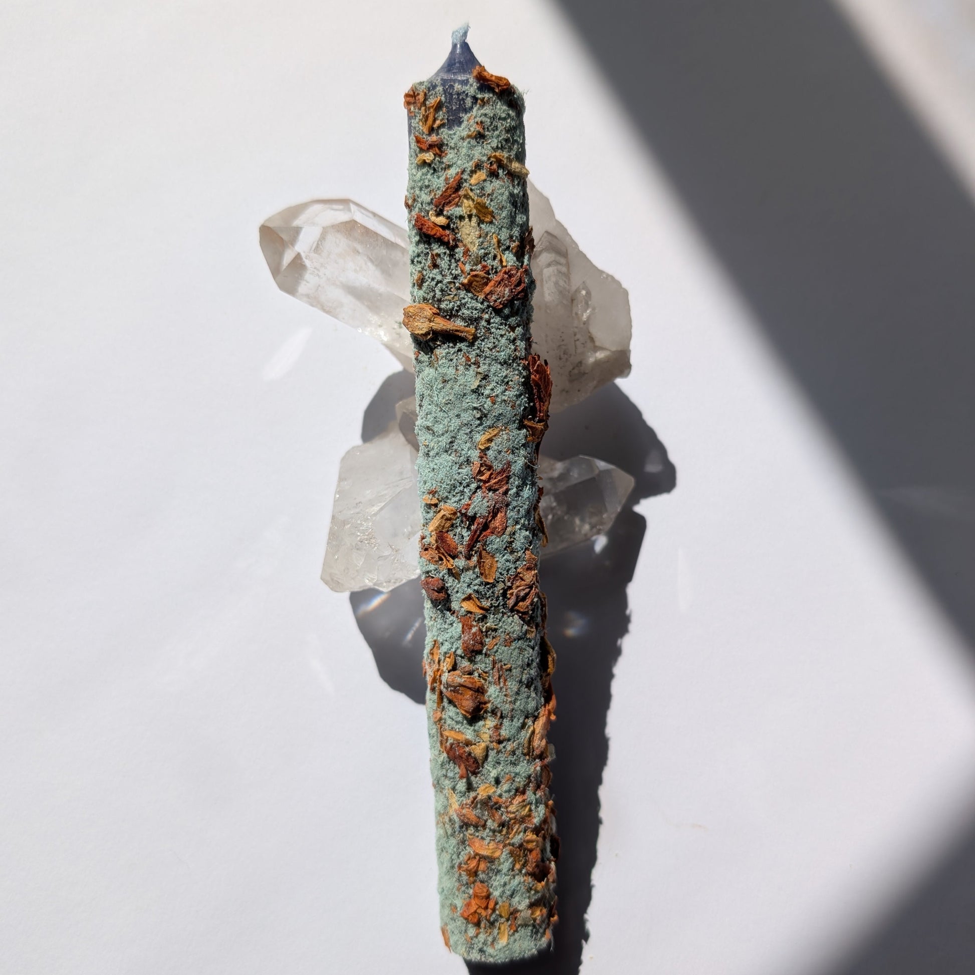 Blaue Ritualkerze - Heilung & Inspiration