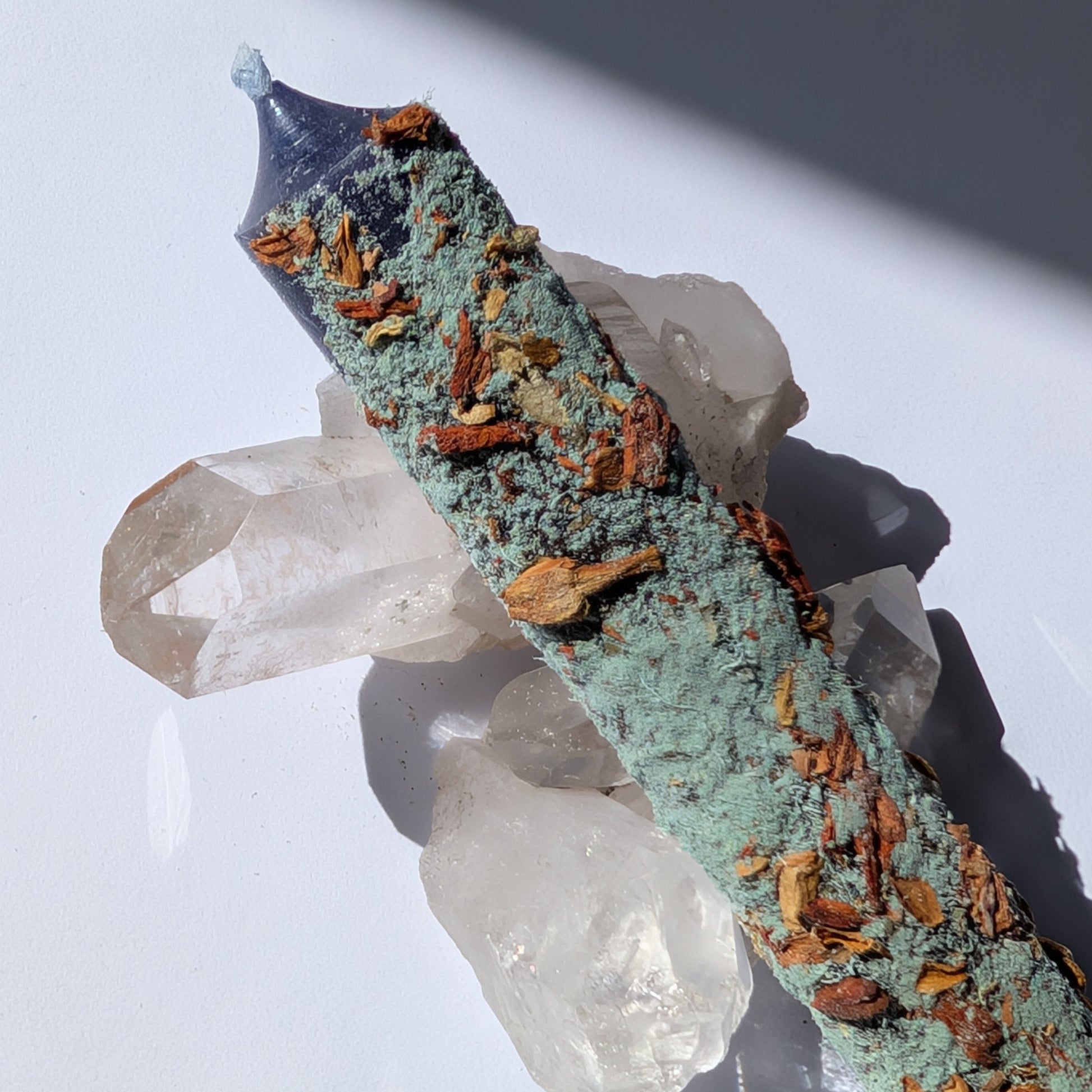 Blaue Ritualkerze - Heilung & Inspiration