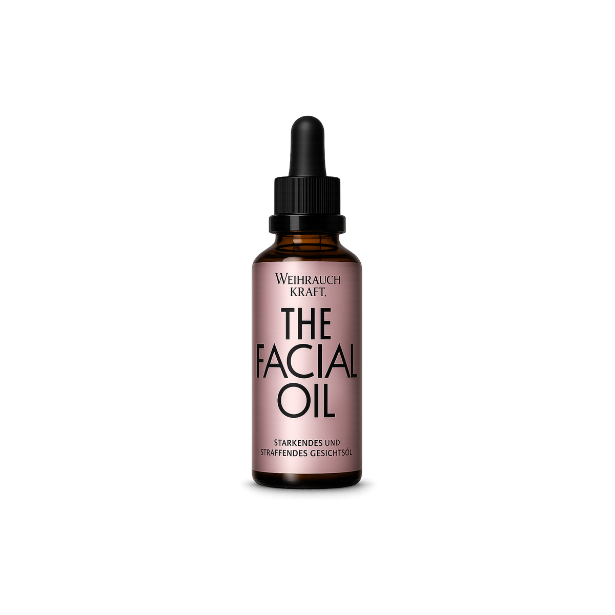 Flasche THE FACIAL OIL Weihrauch-Gesichtsöl von PAVA FUMA mit 30 ml Inhalt