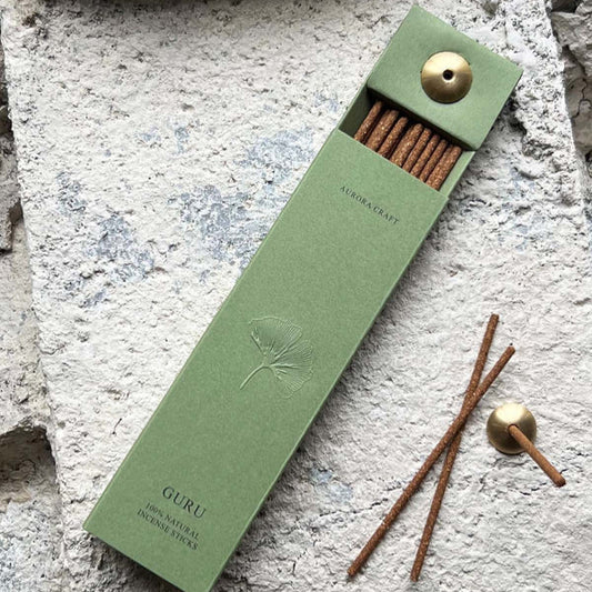Guru Raucherstabchen Palo Santo Zimt Orange Aurora Craft