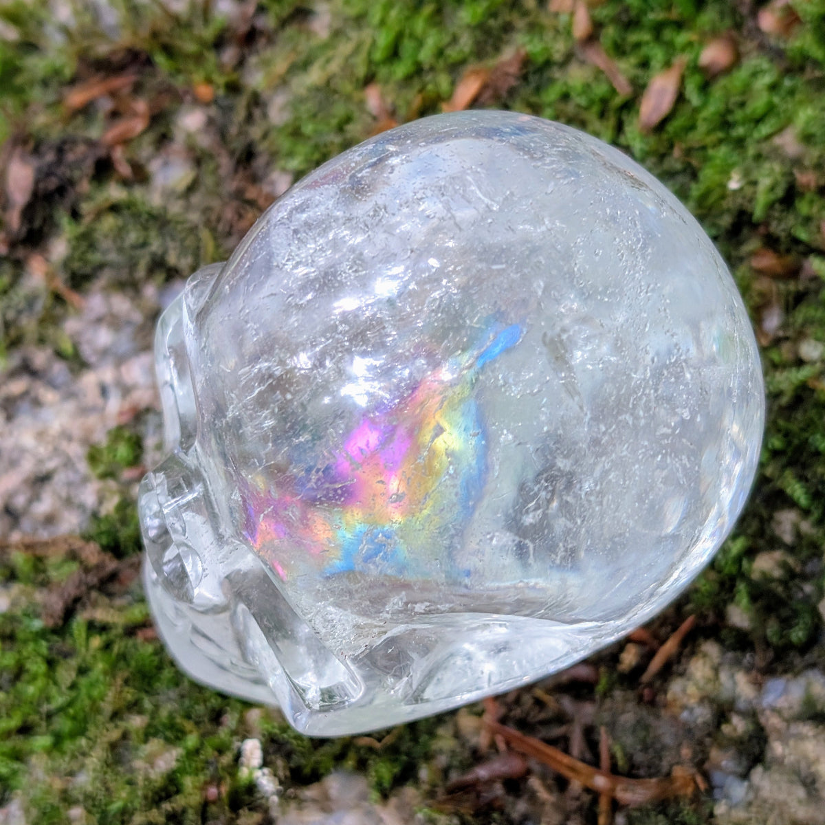 KristallschaedelSamausklaremHimalayaBergkristallmitRegenbogeneffekten.