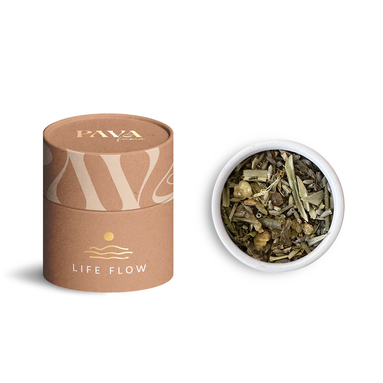 Life Flow Räuchermischung von PAVA FUMA – Räucherwerk mit Holunderblüte und Lavendel