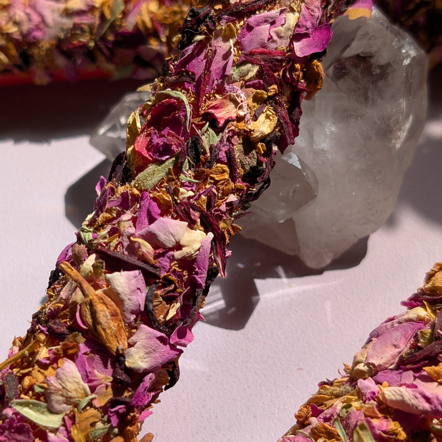 Rote Ritualkerze - Liebe & Leidenschaft