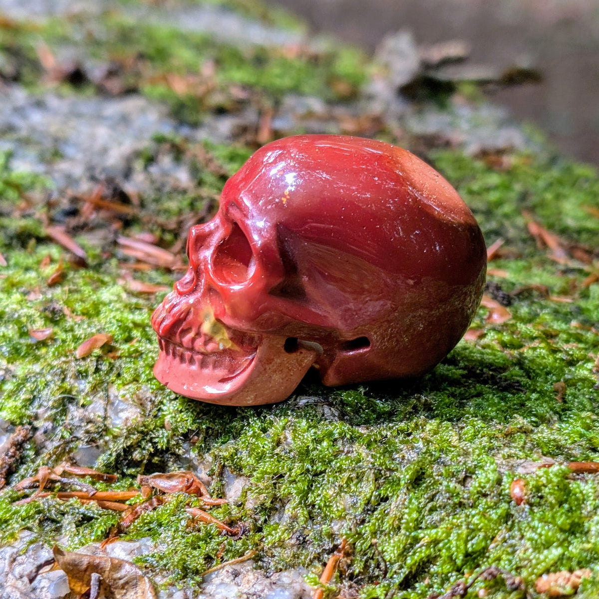RoterJaspisKristallschaedelGlueckshueter_80g_alsTalisman.2