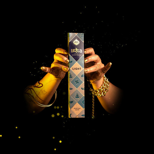 Sagrada Madre India Licht Räucherstäbchen für Erleuchtung und spirituelle Klarheit.