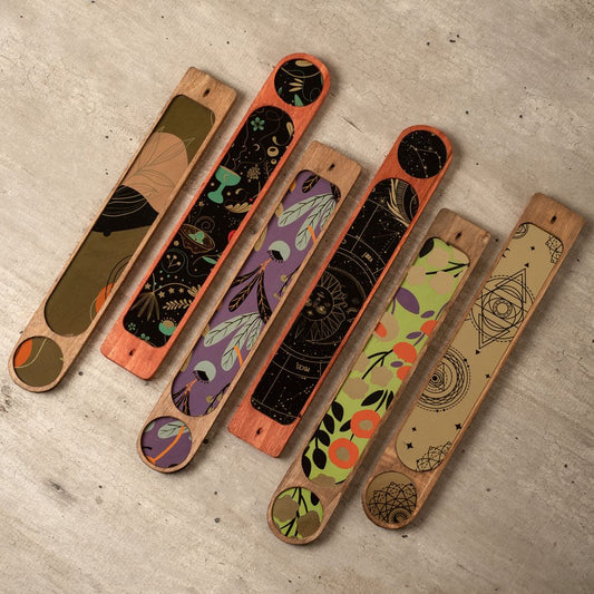 Sagrada Madre Räucherstäbchenhalter | Holz & Design