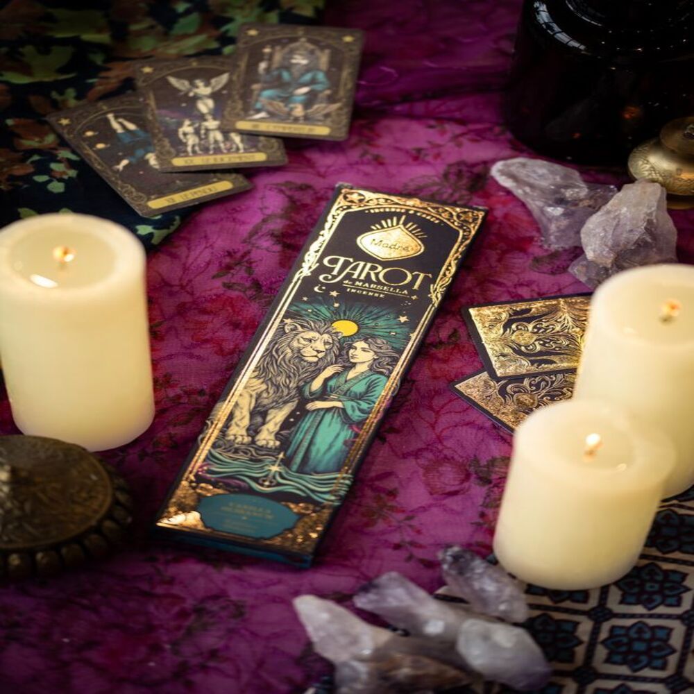 Sagrada Madre Tarot Vanille Weihrauch Räucherstäbchen Verpackung Die Kraft