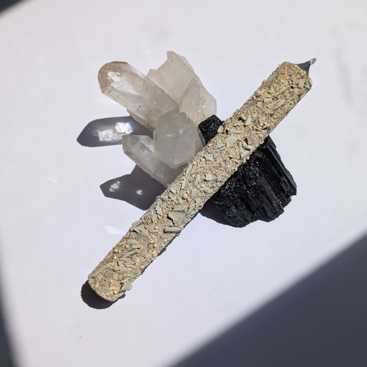 Schwarze Ritualkerze - Energetische Reinigung