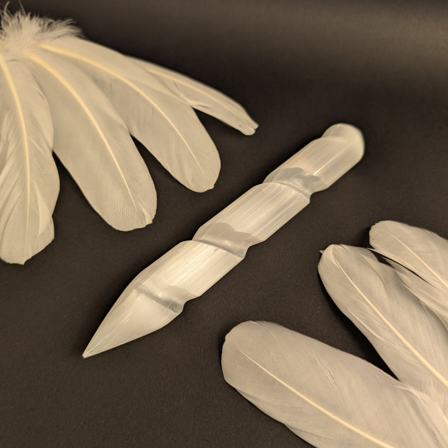 Selenit Stab | Energieverstaerker & Raumreinigung