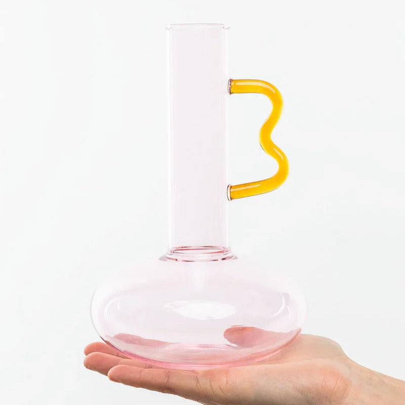 Vase RAINBOW von Tranquillo, weitere Ansicht der Glasvase