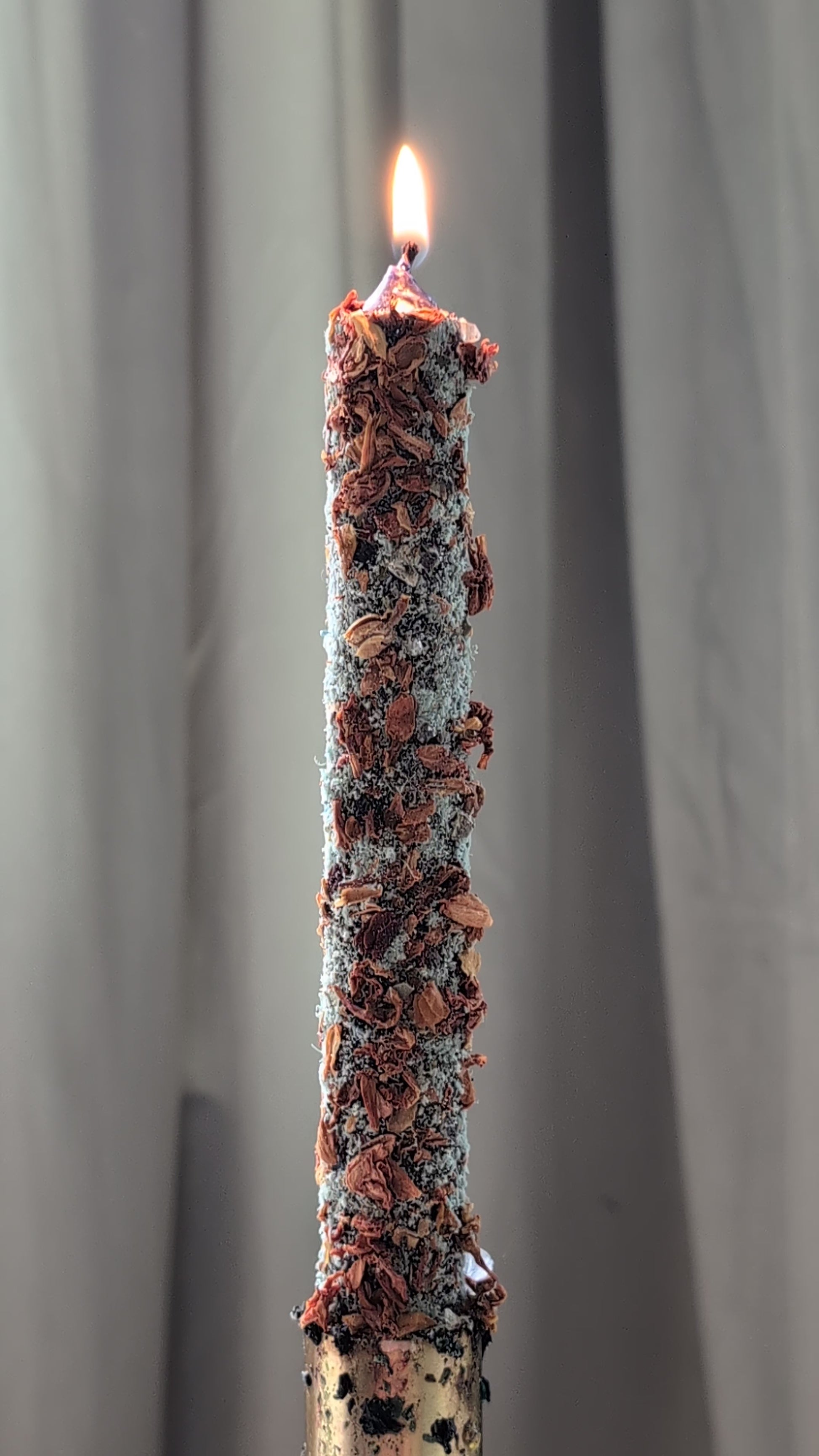 Blaue Ritualkerze - Heilung & Inspiration