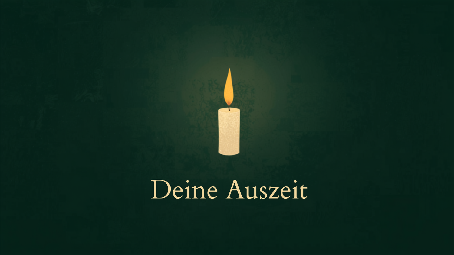 Deine Auszeit – Kerze als Blog-Titelbild von Temple of Desire