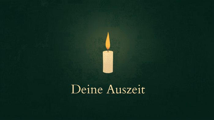 Deine Auszeit – Kerze als Blog-Titelbild von Temple of Desire
