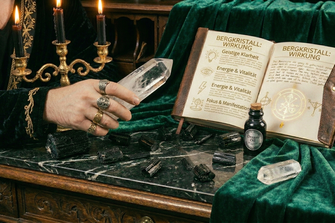 Bergkristall Wirkung: Klarheit, Energie & Manifestation