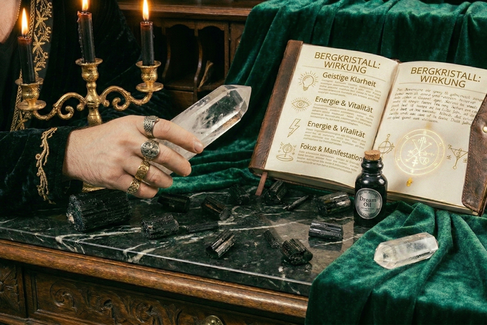 Bergkristall Wirkung: Klarheit, Energie & Manifestation – spirituelle Bedeutung & Wissen | Temple of Desire