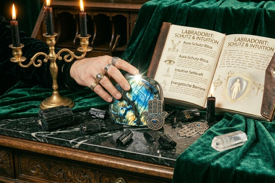 Labradorit Wirkung: Schutzstein für Aura & Intuition – spirituelle Bedeutung & Wissen | Temple of Desire