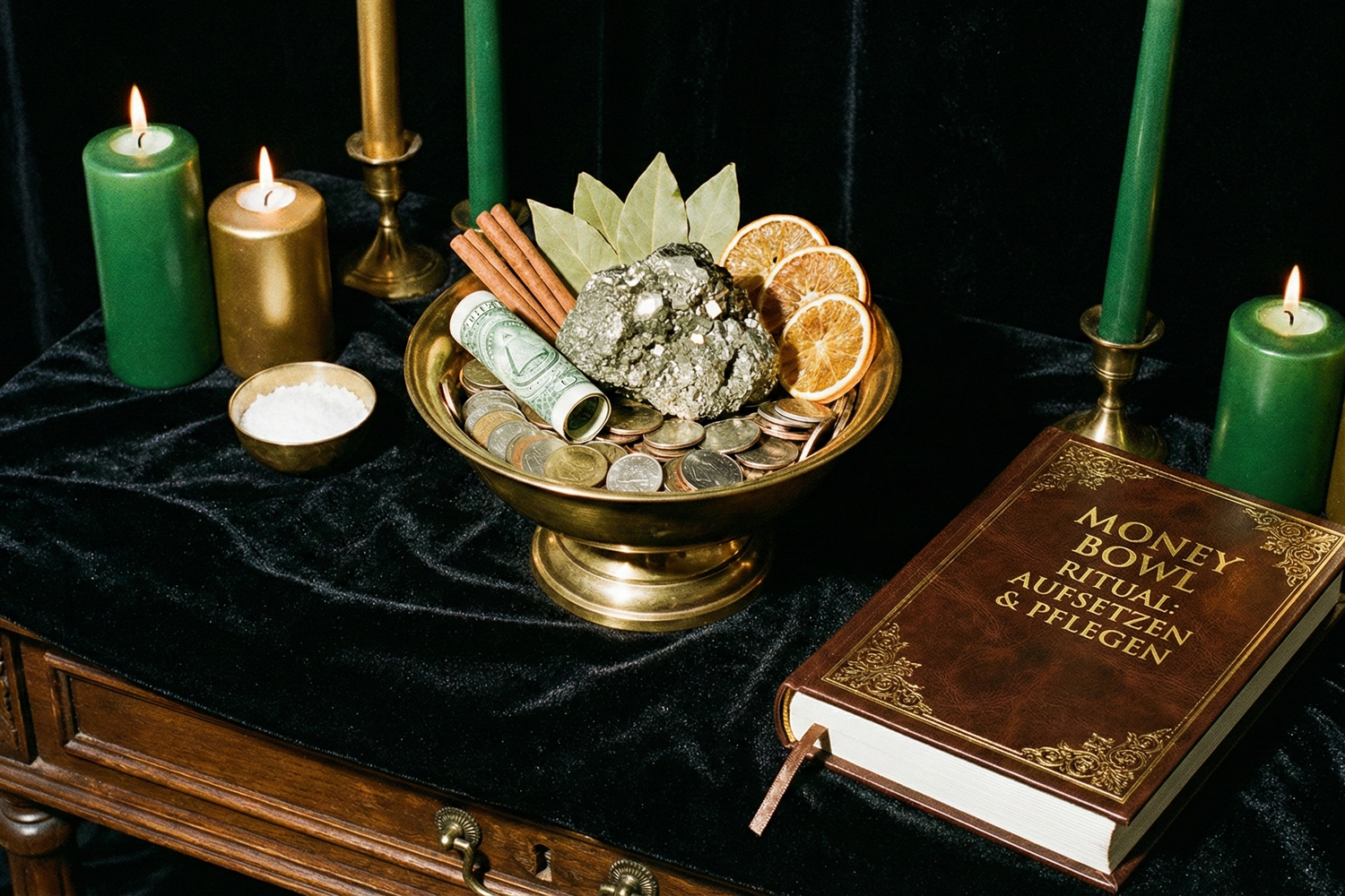 Money Bowl Ritual: Geldschale richtig aufsetzen und pflegen – spirituelle Bedeutung & Wissen | Temple of Desire