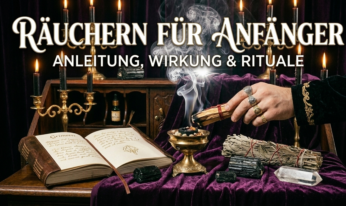 Räuchern für Anfänger: Anleitung, Wirkung & Rituale – spirituelle Bedeutung & Wissen | Temple of Desire