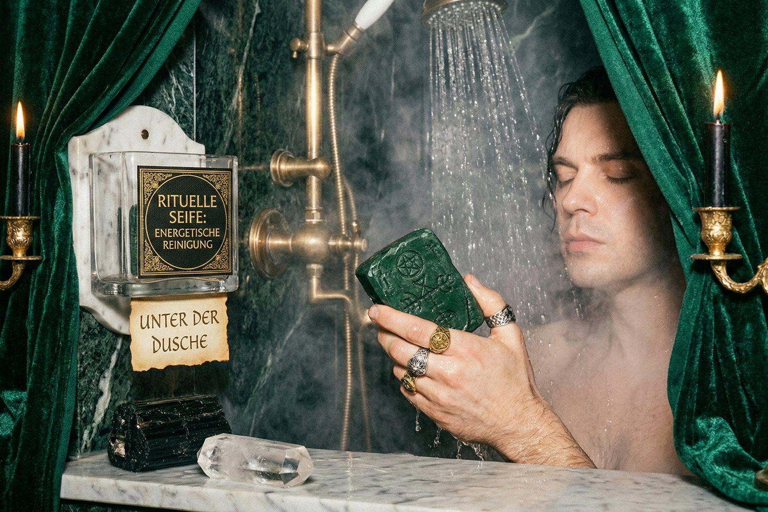 Rituelle Seife: Energetische Reinigung unter der Dusche – spirituelle Bedeutung & Wissen | Temple of Desire