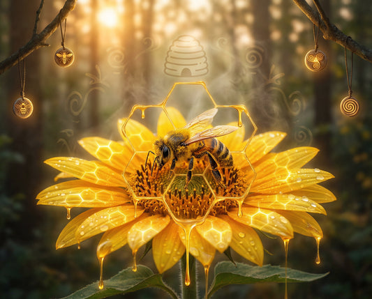 Biene spirituelle Bedeutung: Krafttier, Botschaft & tiefe Symbolik