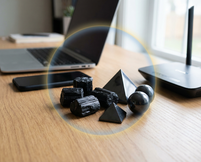 Kristalle für EMF-Schutz: Strahlung & Elektrosmog