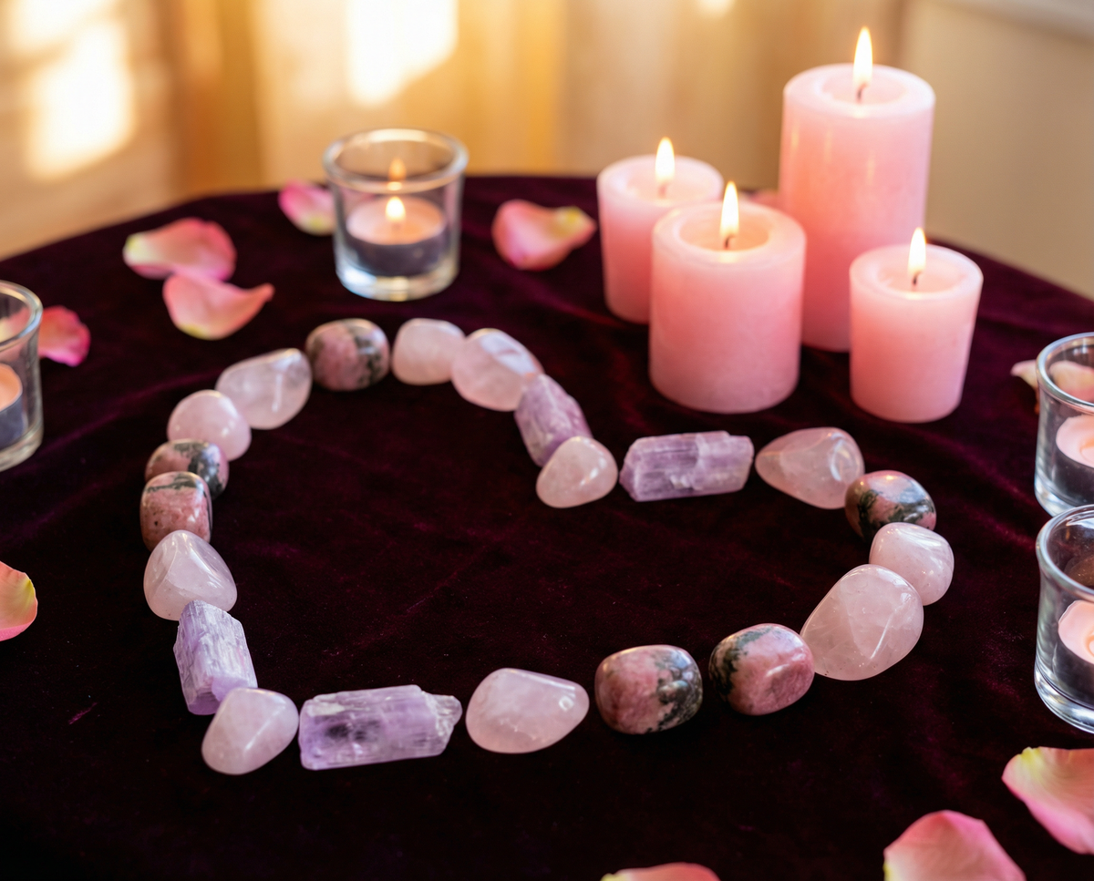 Kristalle für Liebe: Die besten Steine für Beziehungen