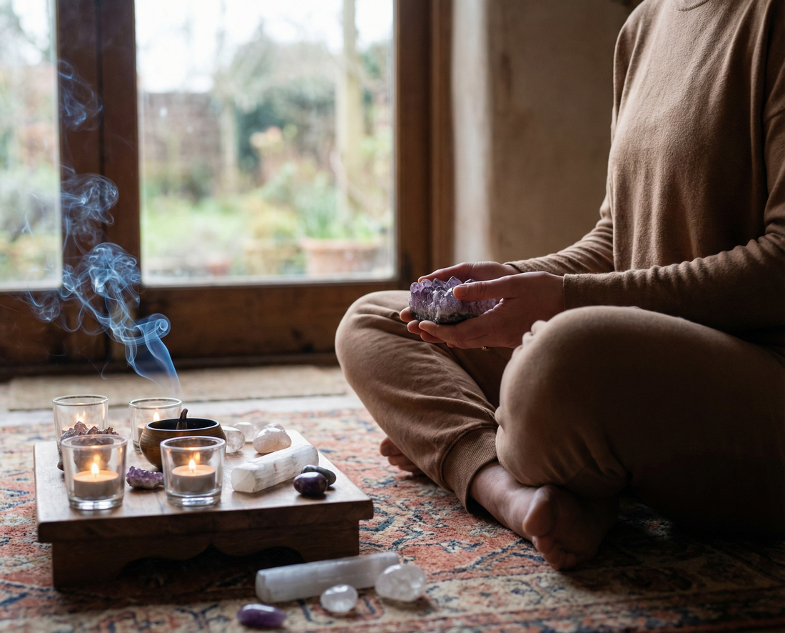 Meditation mit Kristallen: Deine Praxis vertiefen