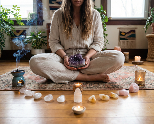 Meditation mit Kristallen: Anleitung für tiefere Praxis