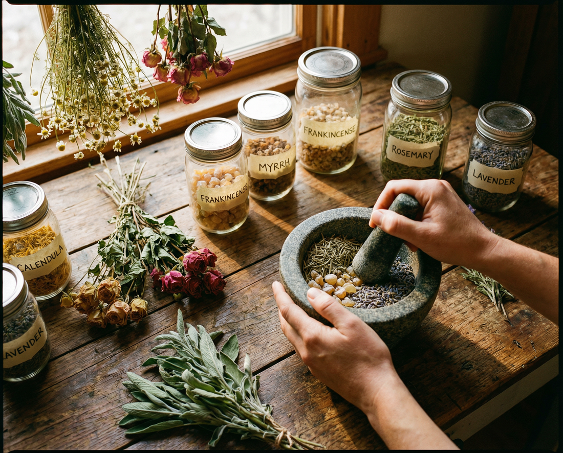 Räuchermischungen selber machen: Rezepte & Tipps