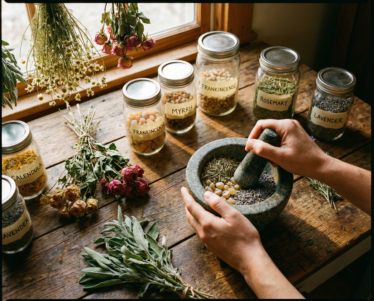 Räuchermischungen selber machen: Rezepte & Tipps