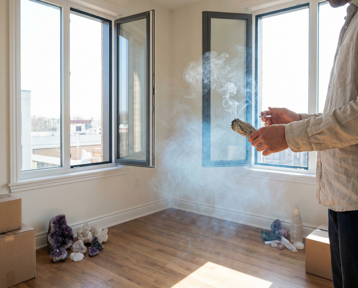 Räuchern bei Einzug: Neue Wohnung energetisch reinigen