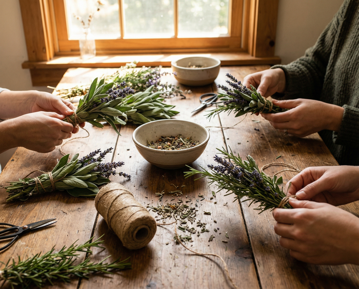Smudge Sticks selber machen: DIY Räucherbündel