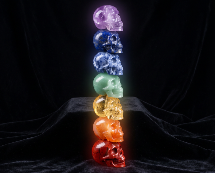 Kristallschädel und Chakras– Welcher Schädel für welches Chakra?