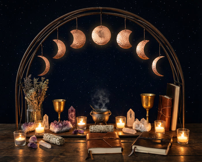 Mondphasen & ihre spirituelle Bedeutung: Vollmond, Neumond & Rituale