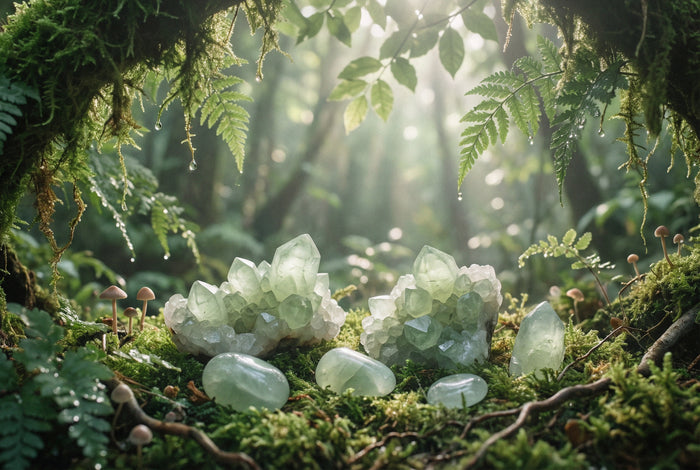 Prehnit Wirkung: Heilung, Schutz & Verbindung zur Natur