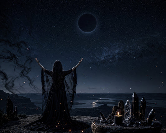 Schwarzer Mond: Bedeutung und spirituelle Nutzung