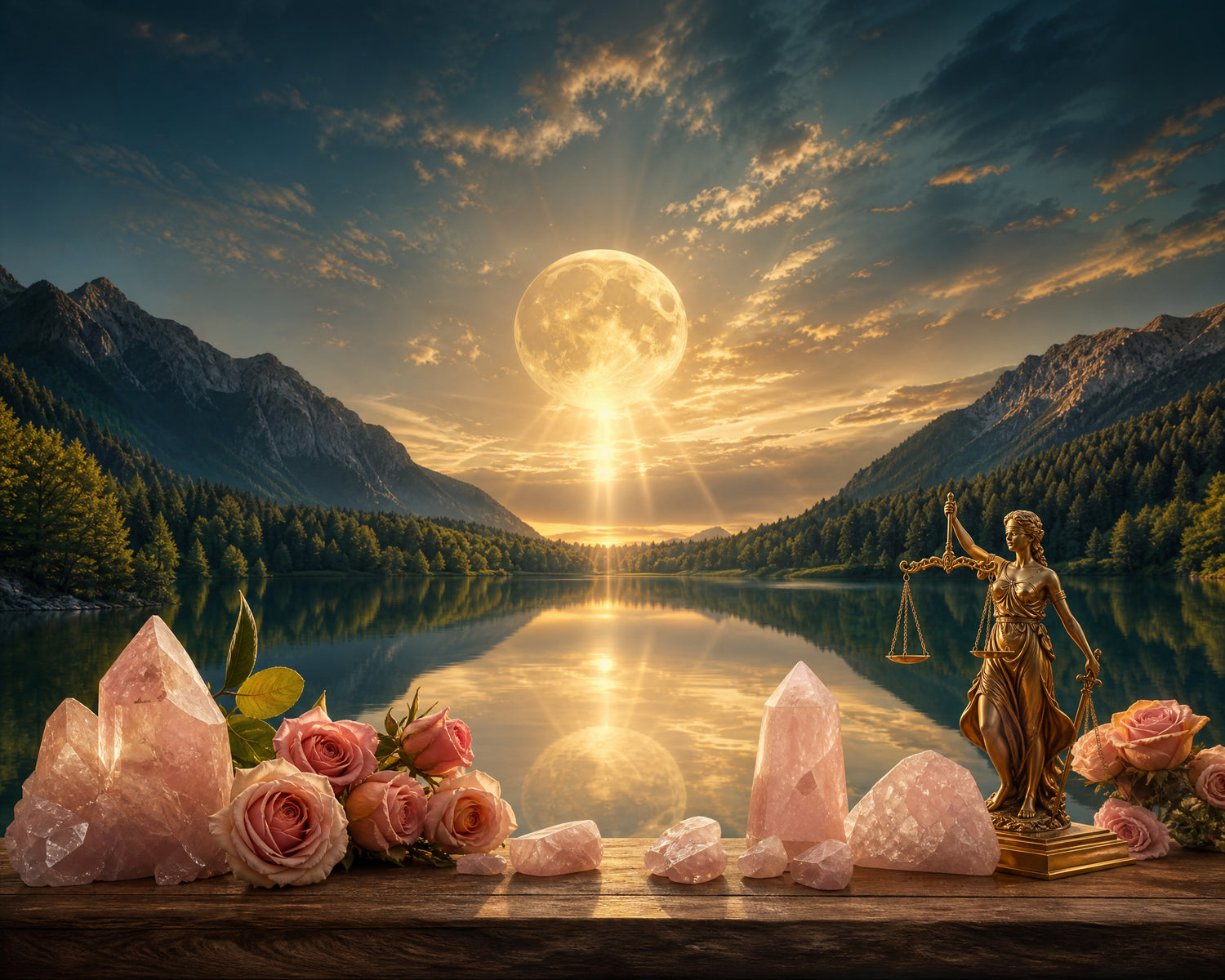 Vollmond in der Waage: Harmonie, Beziehungen und Loslassen