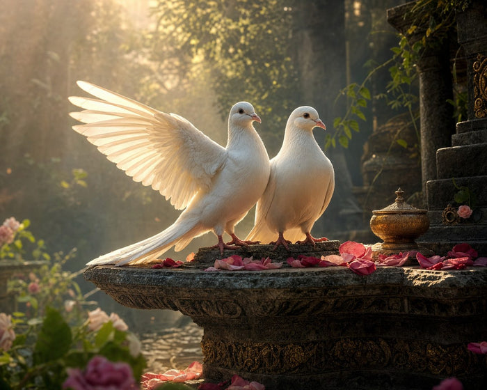 Was bedeuten Tauben spirituell: Botschaften der Reinheit und Liebe