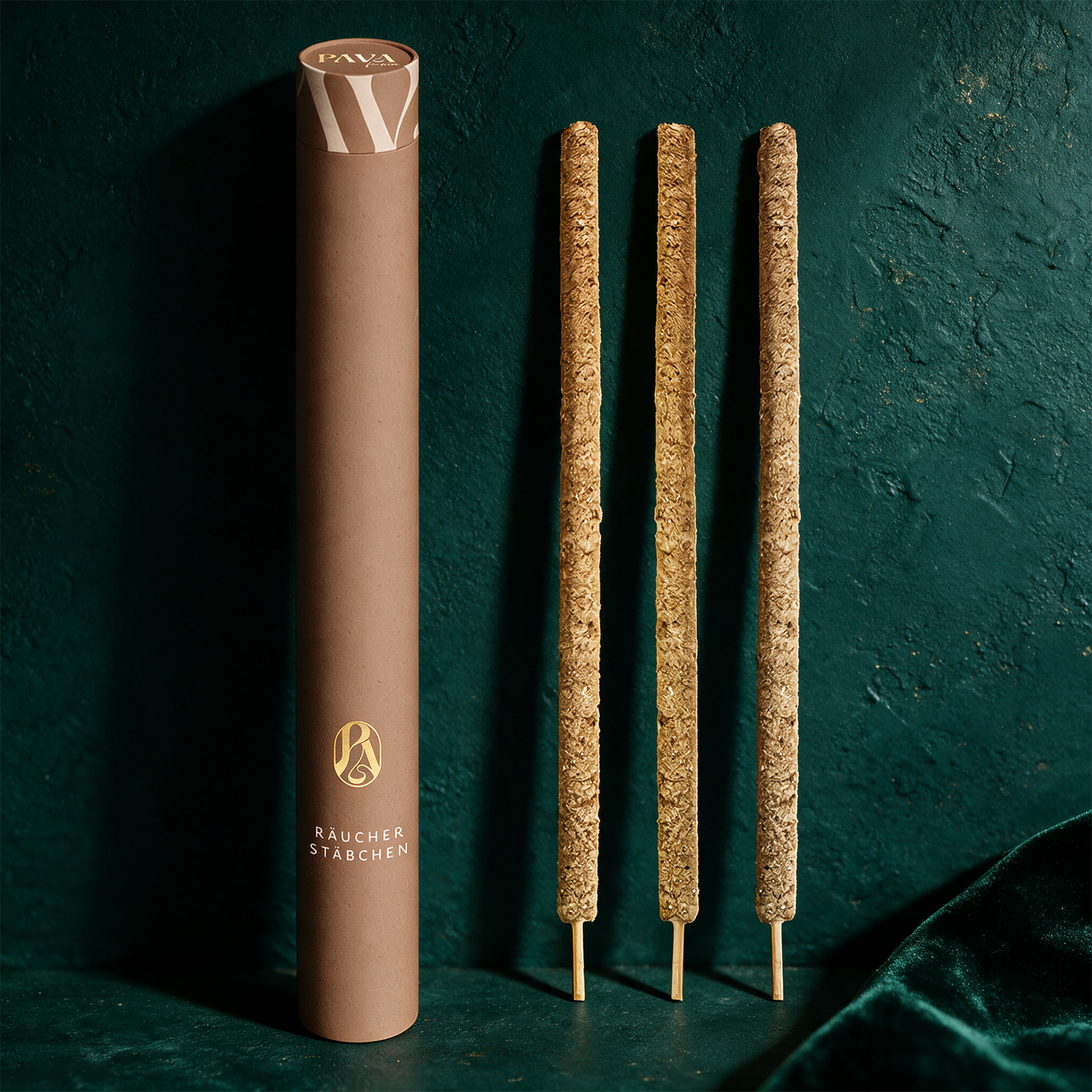 Palo Santo Myrrhe RÃ¤ucherstÃ¤bchen | Reinigung & tiefe Erdung â€“ Anwendung vor tiefem SmaragdgrÃ¼n