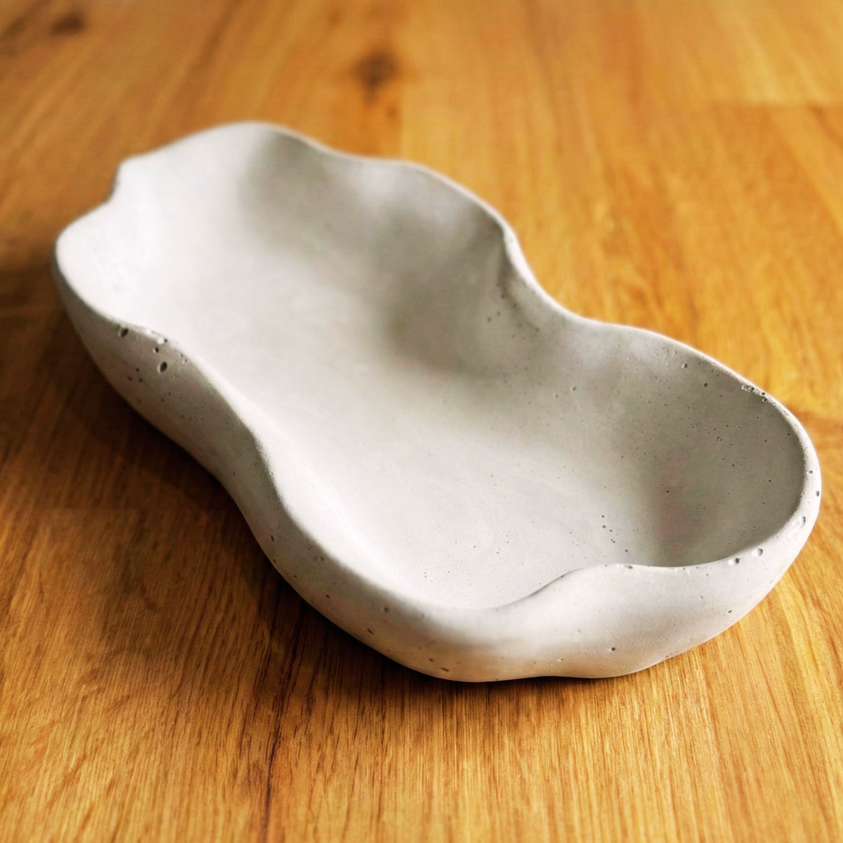 Design-Betonschale Wave in ovaler Wellenform, Ansicht 2