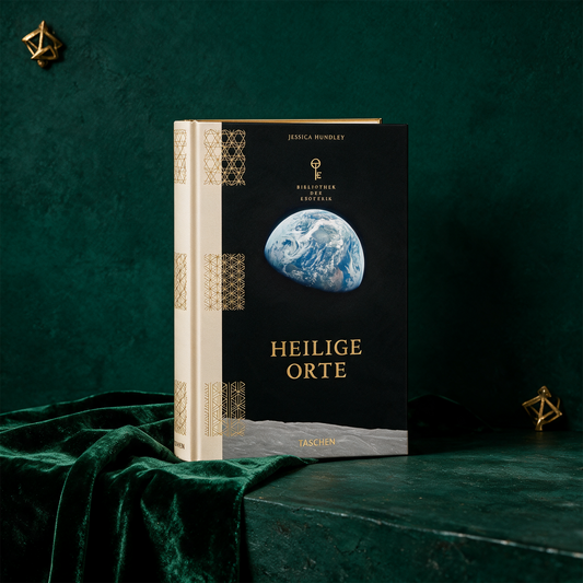 Heilige Orte. Bibliothek der Esoterik (German) â€“ Anwendung vor tiefem SmaragdgrÃ¼n