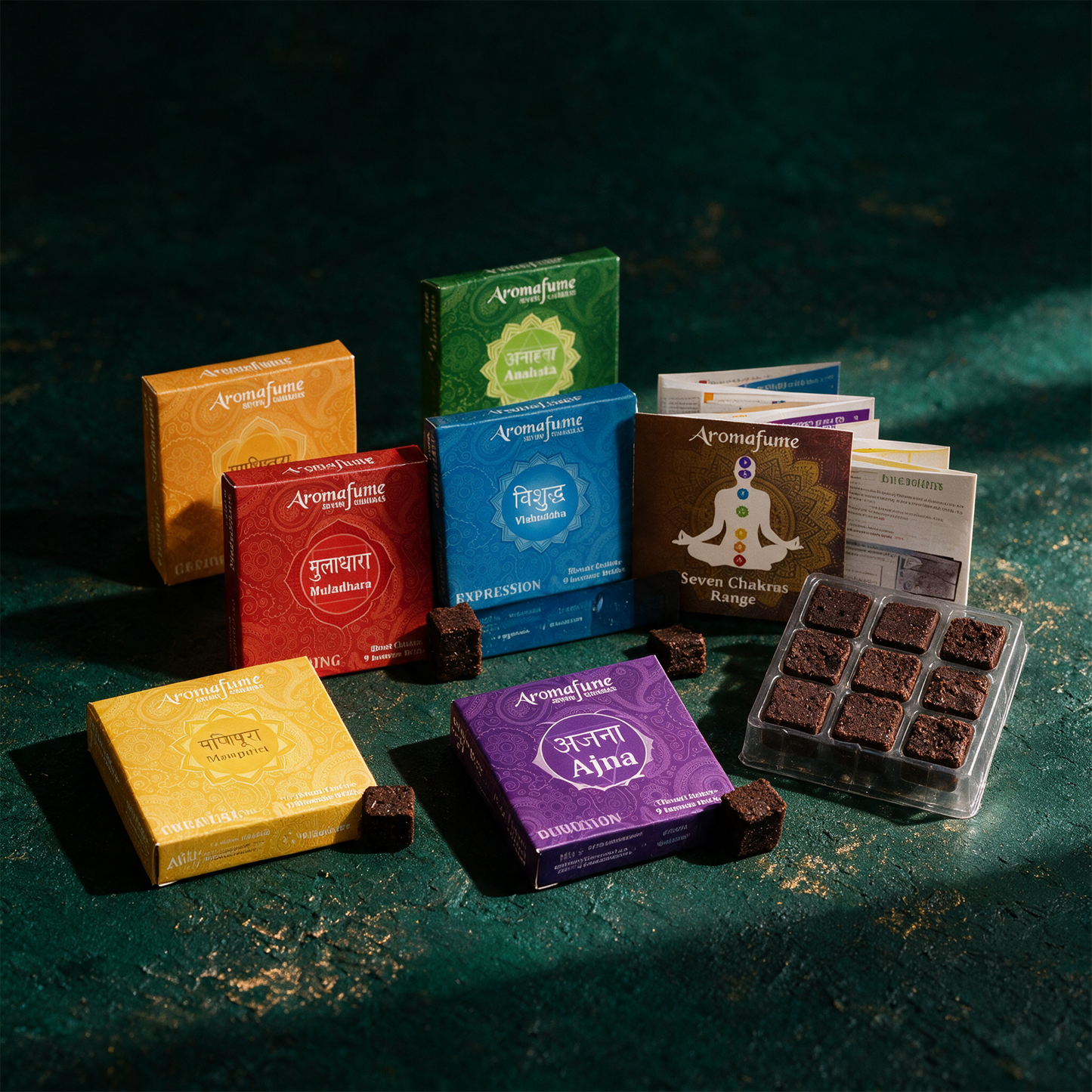 Aromafume Weihrauchblock in der Anwendung im Diffuser